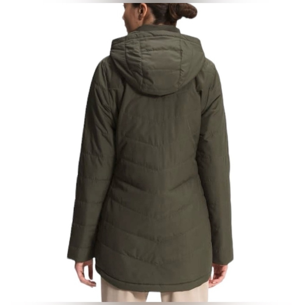 The North Face Tamburello Parka in New Taupe Green Size Small Women’s Puffer - Picture 2 of 10